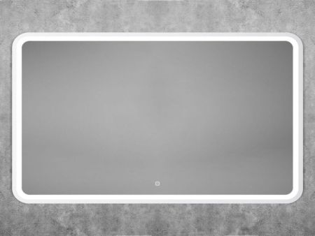 Зеркало с подсветкой "Genova 1200x800" AM-Gen-1200-800-DS-F-White, артикул AM-Gen-1200-800-DS-F-White