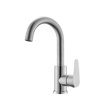 Смеситель для раковины OLISAN STEEL ST1002, хром