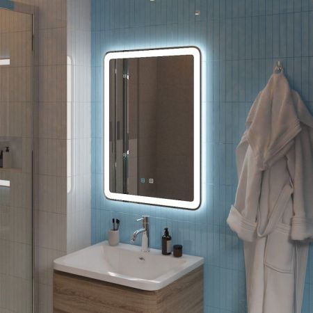 Зеркало BelBagno SPC-MAR, артикул SPC-MAR-600-800-LED-TCH-SND