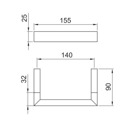Fantini Linea Нержавеющая Сталь Держатель туалетной бумаги , цвет: матовая натуральная сталь, артикул 92 93 7709