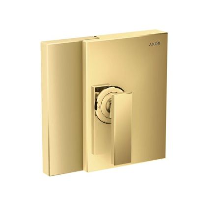 AX Edge Встраиваемый смеситель для душа, на 1 источник (внешняя часть) , цвет: полир. золото, артикул 46650990