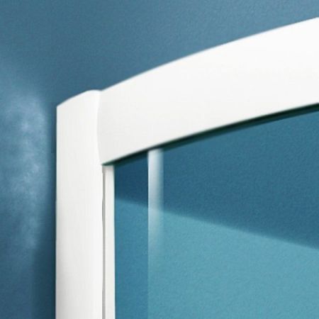 Душевой уголок Radaway Classic A 1700 80x80 профиль Белый стекло прозрачное, артикул 30011-04-01