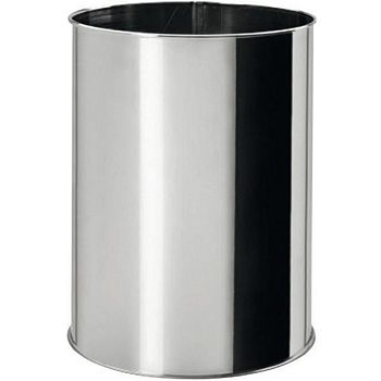 HOTEL Мусорный ящик, нержавеющая сталь, глянец 9L
