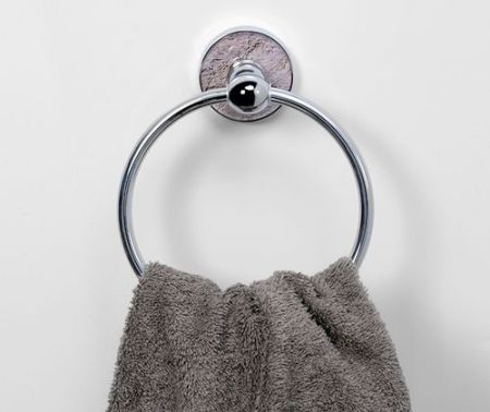 Кольцо для полотенец WasserKRAFT Nau K-7760 Хром, артикул K-7760