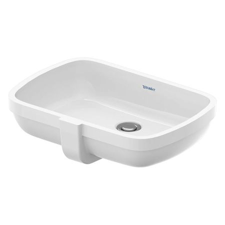 Duravit  Qatego Раковина встраиваемая снизу 480х370х150 мм, без отв под смеситель, цвет белый, артикул 0398480028