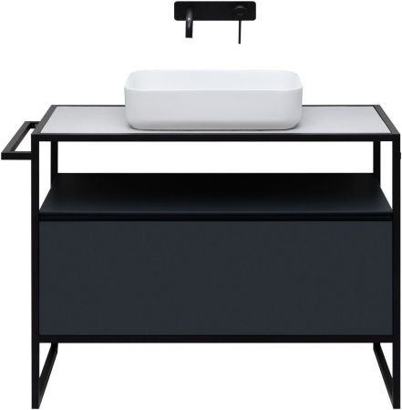 Тумба под раковину Allen Brau Priority 100 1.31003.AM антрацит матовый, артикул 1.31003.AM