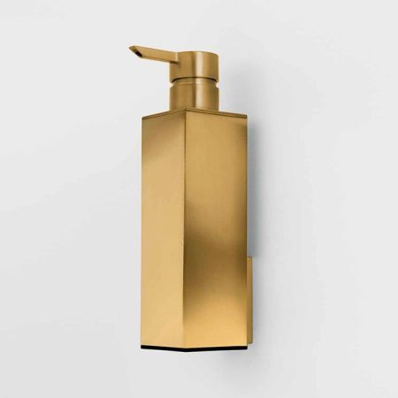 Colombo MiniQ Дозатор мыла подвесной, цвет: золото матовое, артикул B9343.OM