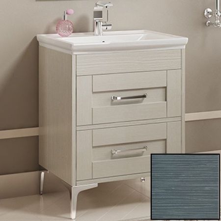 Тумба с раковиной SanVit Прованс 60 kprov060 Шелк Сталь Тумба с раковиной SanVit Прованс 60 kprov060 Шелк Сталь