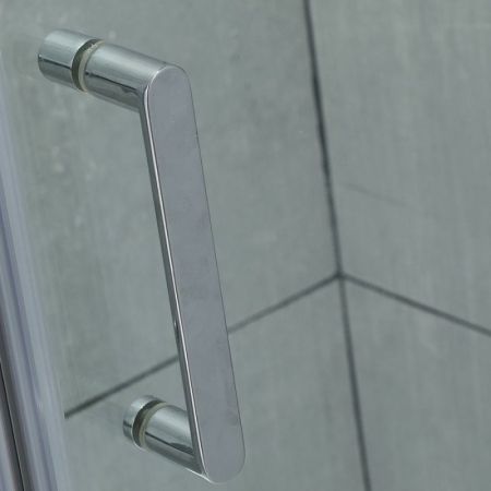 Дверь душевого уголка Orange E04-100TCR/D 100x190 профиль Хром стекло прозрачное, артикул E04-100TCR/D