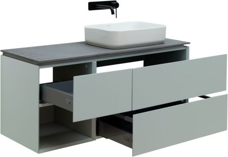 Тумба под раковину Allen Brau Infinity 120 1.21007.PWM R папирус матовый, артикул 1.21007.PWM