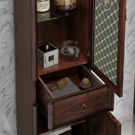 Пенал Виктория левый Opadiris Светлый орех, артикул 