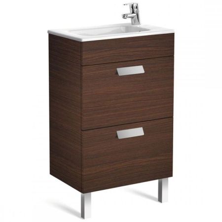 Тумба под раковину Roca Debba 60 ZRU9302707 подвесная Венге, артикул ZRU9302707