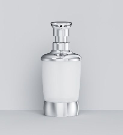 A3031900 Sensation, Стеклянный диспенсер для жидкого мыла, отдельно стоящий, хром, шт