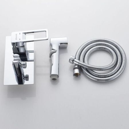 Гигиенический душ со смесителем Shevanik S6805, хром