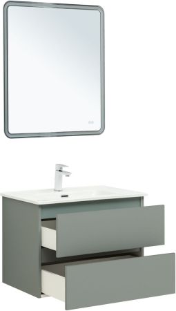 Тумба под раковину Aquanet Вега 2.0 70 мисти грин, артикул 00337960