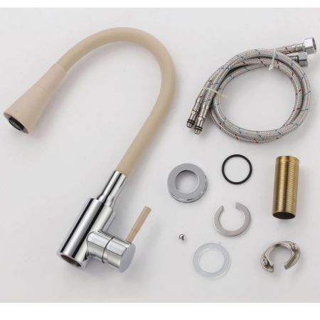 Смеситель для кухни Savol S-3002AM12, хром