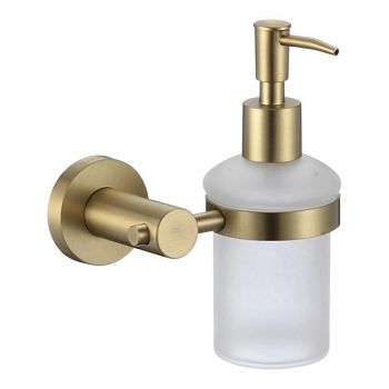 Дозатор жидкого мыла Savol S-005631C, матовое золото