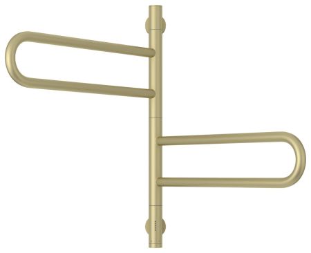 Электрический полотенцесушитель СУНЕРЖА "ПАРЕО 4.0-2С" 567х535 (Матовая Шампань), артикул 022-0823-0567