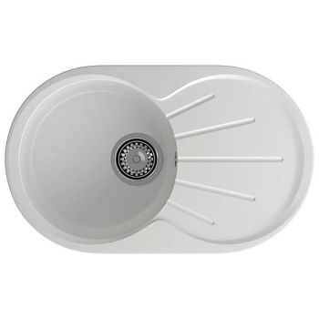 Кухонная мойка GranFest RONDO 750L, иней