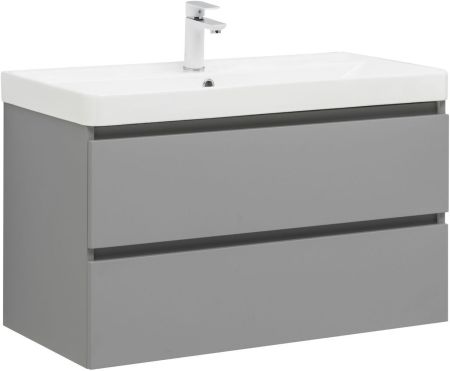 Тумба под раковину Aquanet Вега 2.0 90 мисти грин, артикул 00337962