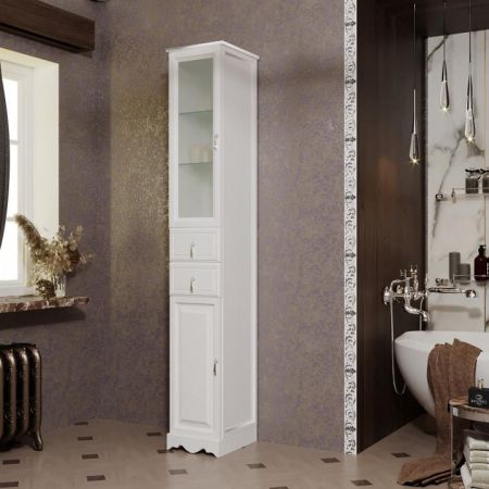 Пенал Риспекто 30 левый Opadiris Белый матовый, артикул 