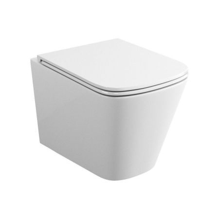 Унитаз подвесной Maretti Umbria (торнадо) безободковый с микролифтом, UM10PBM76-844, белый, артикул UM10PBM76-844