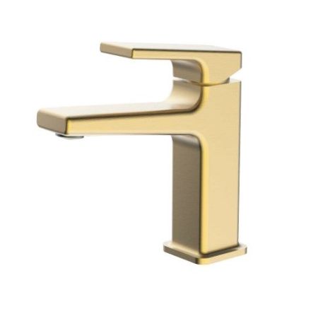 Смеситель для раковины HAIBA латунь, золото (HB10831-5), артикул HB10831-5