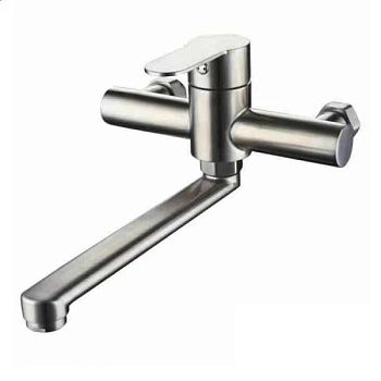 Настенный смеситель для кухни FASHUN A54601, сатин