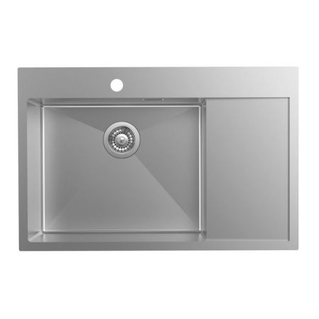 Мойка IDDIS Haze 780*510 сатин, левая (HAZ78SLi77), артикул HAZ78SLi77