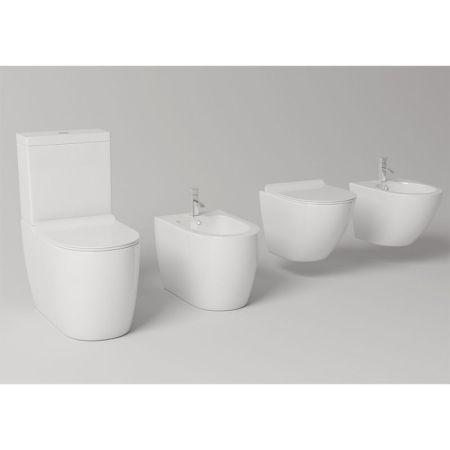 Биде Timo Kulo TK-404 подвесное Белое, артикул TK-404