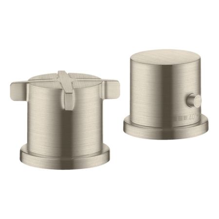 AX Citterio E Смеситель на ванну 2 отв. , цвет шлифованный никель, артикул 36412820