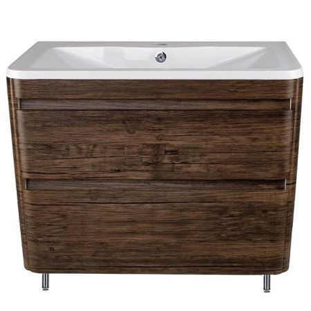 Тумба напольная "Атлантика 90", Люкс старое дерево, PLUS, артикул СС-00002211