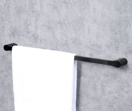 Полотенцедержатель WasserKRAFT Wiese K-8930 Оружейная сталь, артикул K-8930