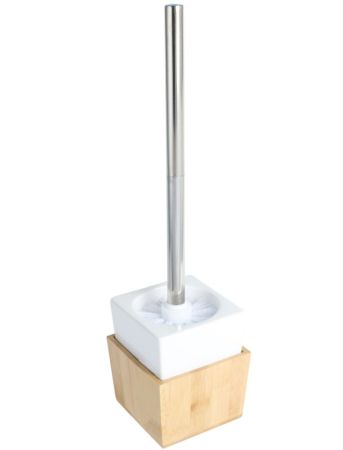 Ершик FIXSEN WOOD FX-110-5, белый/коричневый, артикул FX-110-5