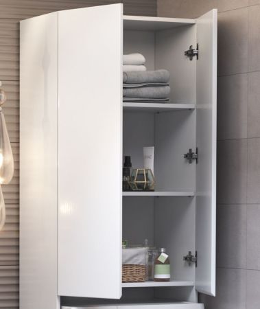 Шкаф напольный VIGO Wing shnr.WIN.64.2D белый, 64 см