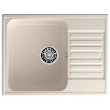 Кухонная мойка GranFest QUARZ 13, белый