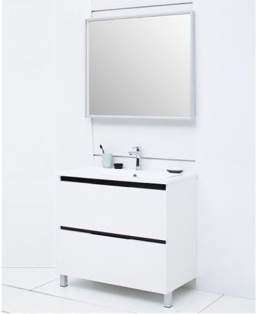 Зеркало De Aqua Алюминиум 90 AL604090S серебро, артикул AL604090S