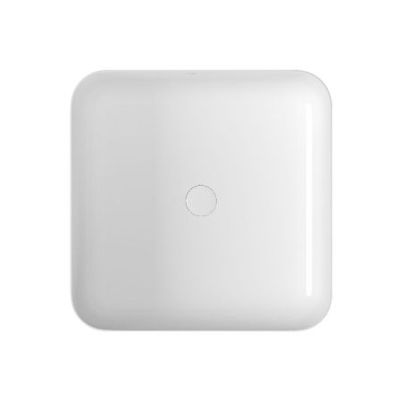 Раковина накладная Vind белая квадратная 385*385*140  (без ДК)