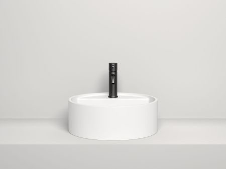 Раковина, Salini, Armonia Top, ширина, мм-450, глубина, мм-450, высота, мм-160 тип установки-накладной (настольный), с площадкой под смеситель, отверстия для смесителя-отсутствуют, материал-искусственный камень, S-Stone, цвет-белый матовый Раковина, Salini, Armonia Top, ширина, мм-450, глубина, мм-450, высота, мм-160 тип установки-накладной (настольный), с площадкой под смеситель, отверстия для смесителя-отсутствуют, материал-искусственный камень, S-Stone, цвет-белый матовый