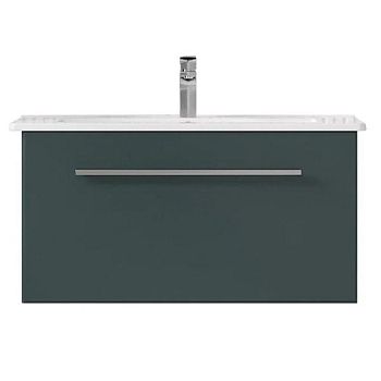 Тумба под раковину подвесная Velvex Posse tp.POS.OSK.85.1Y верде, 85 см