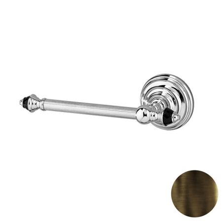 Devon Black Diamond Держатель  туалетной бумаги, декоративные элементы черного цвета ,цвет держателя  бронза, артикул BLKD511BR