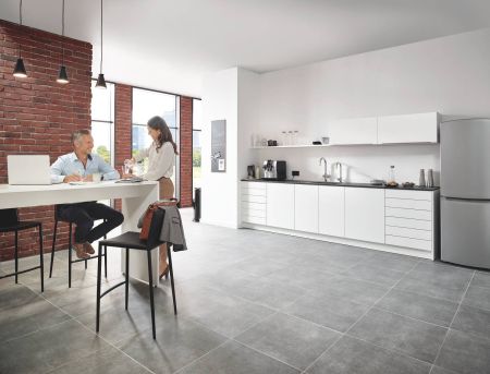 Вертикальный вентиль и бойлер GROHE Red Mono, бойлер M-size, хром, (30085001)