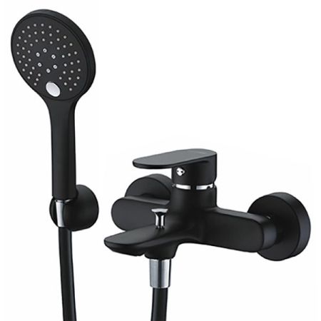 Смеситель для ванны WasserKRAFT Elbе 7401 Черный