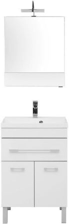 Комплект мебели для ванной Aquanet Верона 60 белый (напольный 1 ящик 2 дверцы), артикул 00287657