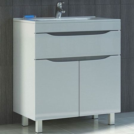 Тумба под раковину Vigo Minor 75 Белая