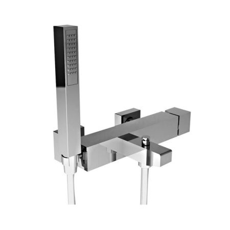 Stella Bamboo Quadro Смеситель для ванны 3267/306 с ручным душем, цвет: хром, артикул BQ 02004 CR00