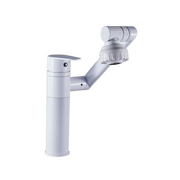 Смеситель для кухни FASHUN A4017-8, белый