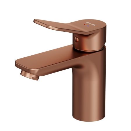 F85A02144 X-Joy, смеситель для умывальника излив 100 мм, роз. золото