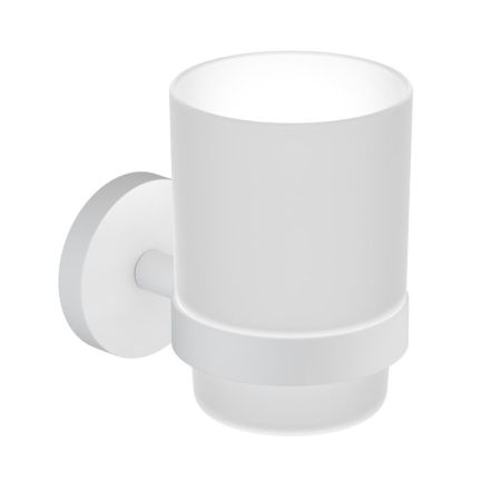 Стакан для зубных щеток Timo Saona белый матовый (13031/16), артикул 13031/16