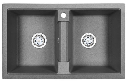 Кухонная мойка Granula 8101, ГРАФИТ, артикул 8101, ГРАФИТ